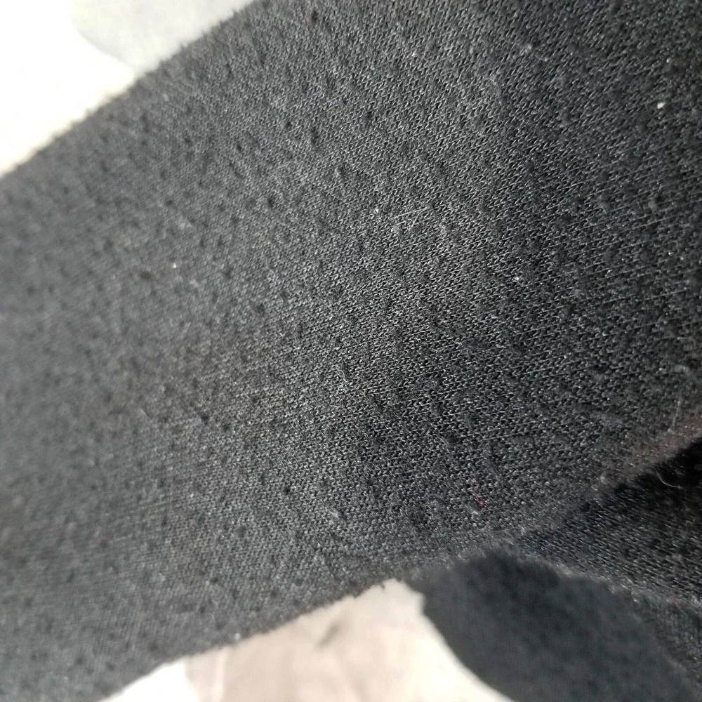 Nike hoodie sweatshirt women's medium gray black full zip flawed
